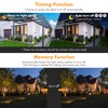 CLY Solar Landscape Spotlights, Solar Lights Outdoor IP66 Waterproof, Remote