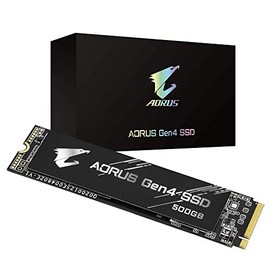 Gigabyte AORUS Gen4 500GB NVMe Solid State Drive (PCI-Express 4.0 x4)