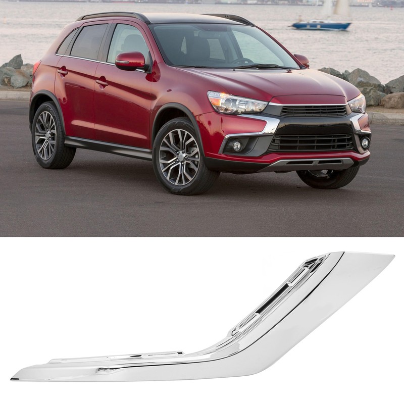 Front Bumper Lower Trim Protective Stylish Rugged Front Bumper Chrome