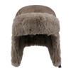 Clakllie Men's Trapper Bomber Cap Eskimo Hat Winter Warm Trooper