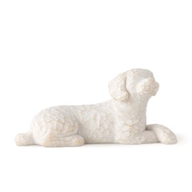 Willow Tree Love My Dog Small Lying Figurine