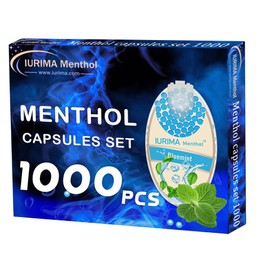 IURIMA - Premium Aroma Capsules Mint | DIY Click Filter Balls | Pack of 10 | 1000 Balls