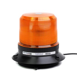 Lightbar UK Ecoline Heavy Duty R65 LED Beacon Amber (Magnetic)