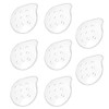 8 Pcs Post-Cataract Eye Shields - Transparent Ventilated Protective Patches