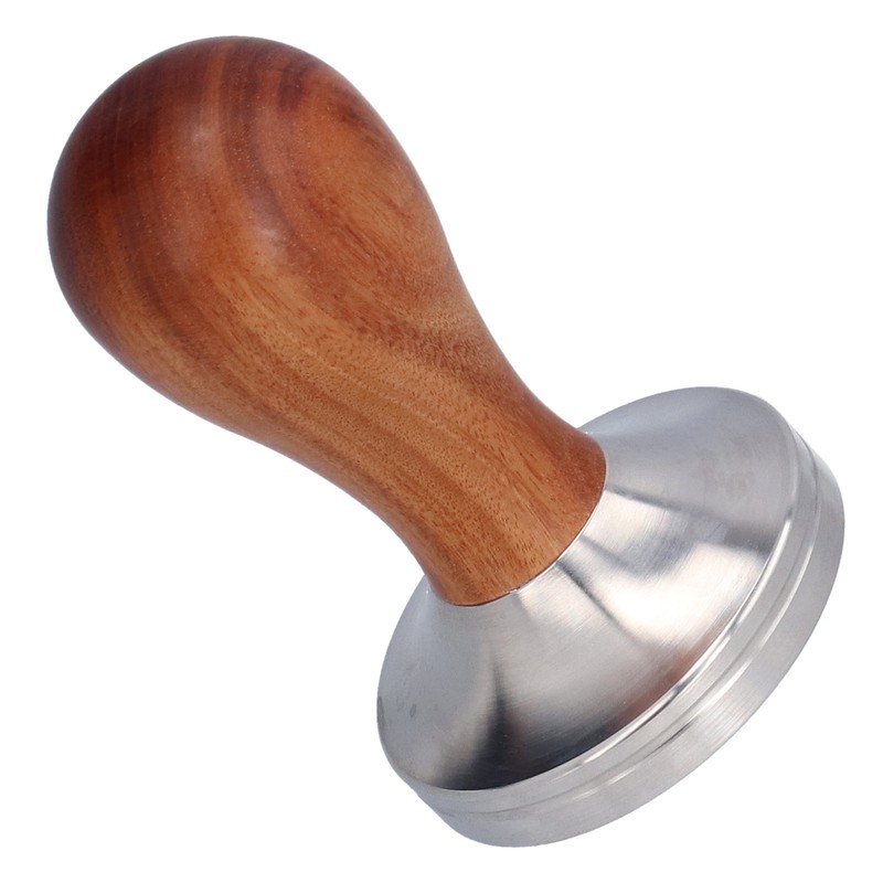 58mm Flat Base Coffee Tamper Manual Stainless Steel Coffee Powder