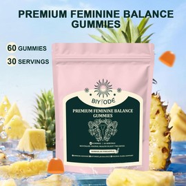 Women's Balance Gummies - Women's Health Probiotics for pH and Immune Support, Hawaiian Pineapple Flavor:_5