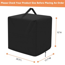 Fizentia Meat Slicer Cover Compatible with BESWOOD Meats Slicer/VEVOR Meat Slicer,Fit for 8"/10"/12" Meat Slicer Machine for Home/Commercial-20"Lx17"Wx15"H