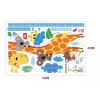 DaraBaby Vinil Infantil Estatura Jirafa Con Regla De Crecimiento012