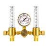 MEANLIN MEASURE Argon Regulator Flow Meter,CGA580 Inlet Connection,5/8" x 18RH