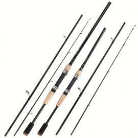 Carbon Fiber Lure Rod Sea Saltwater Travel High Quality Surf Spinning/Casting Pole Baitcasting Fishing RodLength: 1.8 m, Color: Green