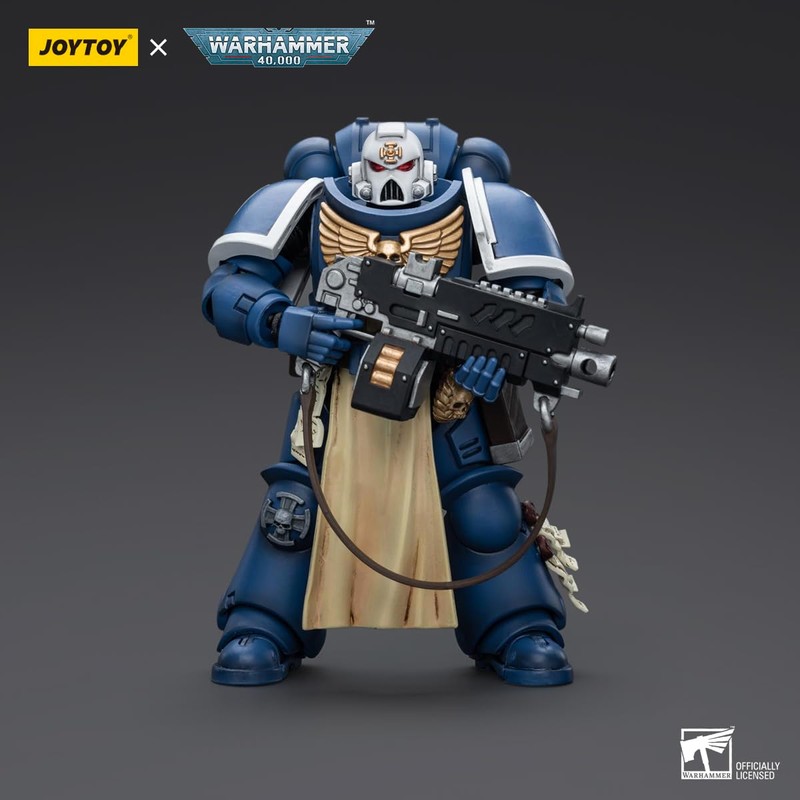BEERISE JOYTOY 1/18 Action Figures - Warhammer 40,000 Ultramarines Sternguard