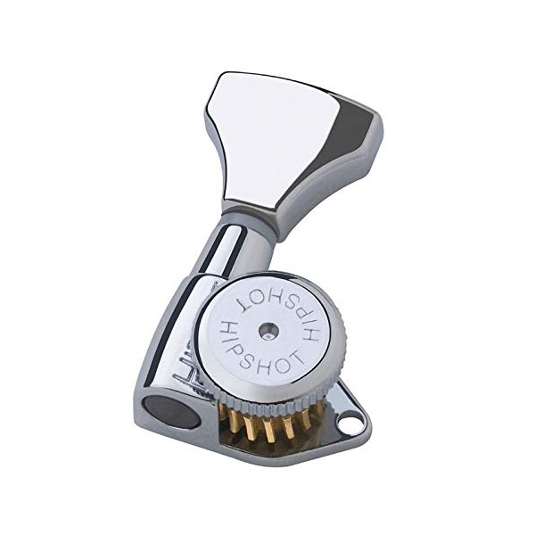 Hipshot 6K2GL0 Open Grip-Lock Guitar Machine Heads Set of 3