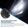BWBWND 2PCS Car Headlight Dust Caps, 80mm Rubber Sealing Protective