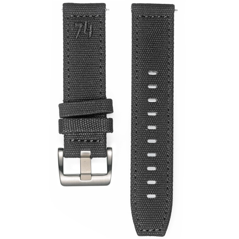 Hemsut Watch Band Watch Strap Soft Canvas Quick Release Watch