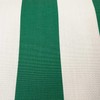 Fabric Sold by the Metre Awning Fabric Block Stripes Green
