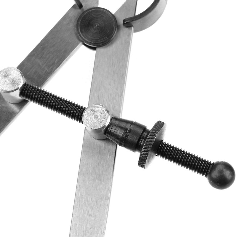 Yosoo Health Gear Leather Compass, Leather Divider 100 mm Spring