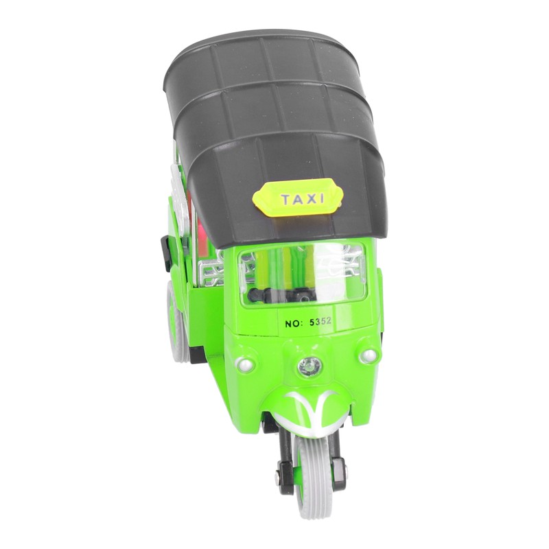 Pull Back Thai Tricycle Simulation Alloy Tuk Tuk Car Model