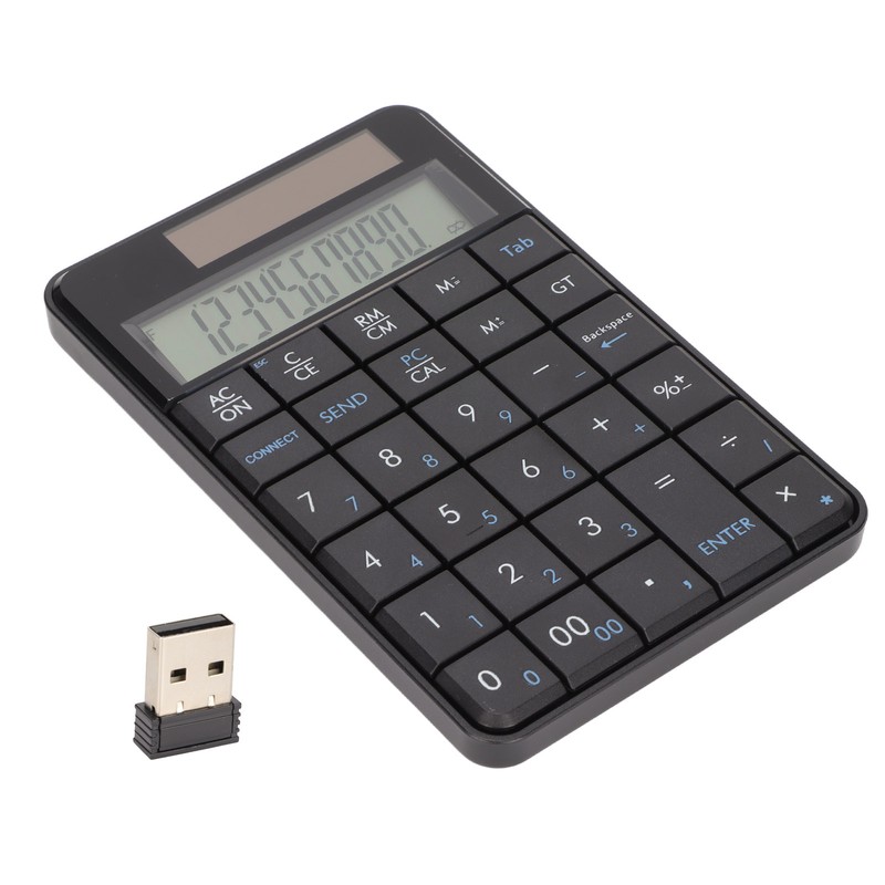 Calculator Number Pad Calculator Function 29 Keys 2.4GHz Wireless USB