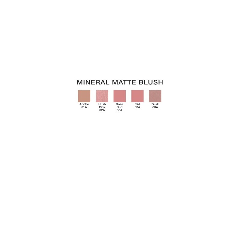 Jolie Mineral Matte Blush Pressed Cheek Color Blusher (Rose Bud)