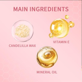 Honey Black Lip Balm, Lip Tinted, Moisturizing Lip Care for Soft Smooth Lips, Long Lasting Hydration, Natural Ingredients Nourishing Formula for Dry Lips. (1PCS Pink, Large)