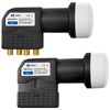 Quattro LNB LNC for Multiswitch Satellite Sets Full HD TV