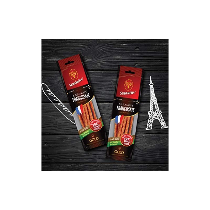 Pork Kabanos - Thin French Inspired Kabanosy Sokolow