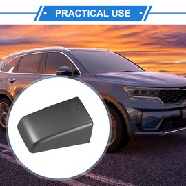 VekAuto 1 Pcs Door Handle Cap Cover Compatible for Land Rover LR2 2008-2015, No.LR072421 ABS Titanium Tone