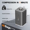 Vacuum Bags for Travel Luggage with Wireless Pump, Compression Bags