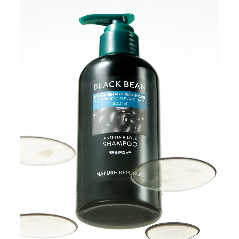 Nature Republic [SET] Black Bean Large Capacity Hair Loss Improvement