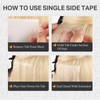 DOORES Hair Extension Wide Tape Tabs Strong No-Residue Adhesive Replacement