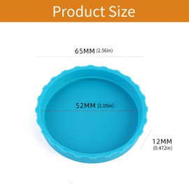 6 pcs Can Lids for Fizzy Drinks,Cans Covers for Drinks Cans Uk,Can Tops Covers to Keep Carbonation,Easy to Clean Can Lids for tin can Covers for Tins for Picnics, Beach, Party Storage Drinks