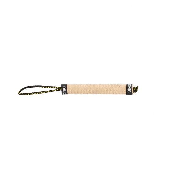 DINGO GEAR Jute Roller Bite Tug 1 Handle Reinforced for