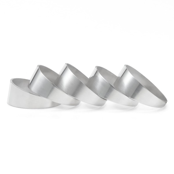 Piclafe 304 Stainless Steel Pie Cuts, 2.5'' Polished Exhaust Cutout