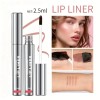 Unbranded Rose Pink Lipliner Pencil | Smooth Lips | Peeling