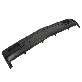 ANTUKO Plastic Front Bumper Filler Panel Black with Impact Bar Skid Plate Without Tow Hooks Hole Replacement for 2014 2015 Silverado 1500 23126910