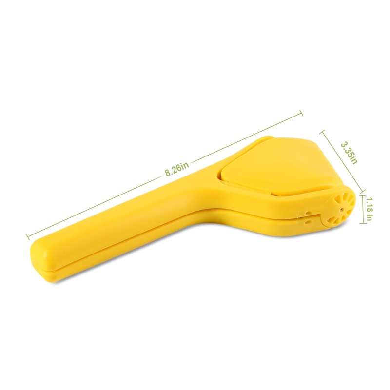 ToGeeKa Lemon Squeezer, Effortless Manual Flat Lime Juicer Squeezer, Hand