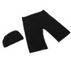 Men Swim Shorts and Cap Waterproof Adjustable Waist Strap Quick
