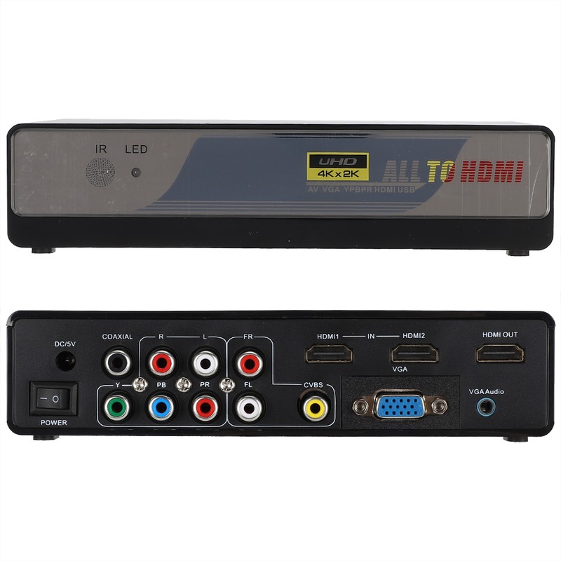 HDMI 4K Scaler Converter Box Support PA / NTSC /