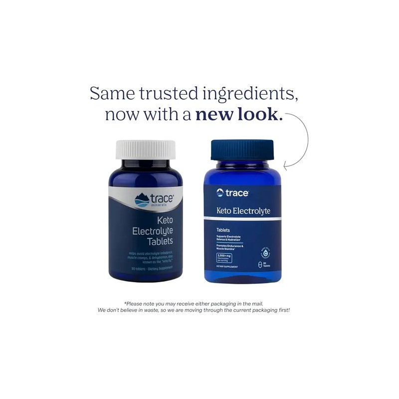 Trace Minerals Keto Electrolyte 90 Tabletas Sfn