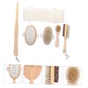 VICASKY 6Pcs Bath Body Set Soft Exfoliating Shower Brush for