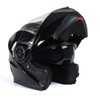 Milwaukee Helmets MPH9806DOT 'Ionized' Gloss Black Advanced Motorcycle Modular Helmet