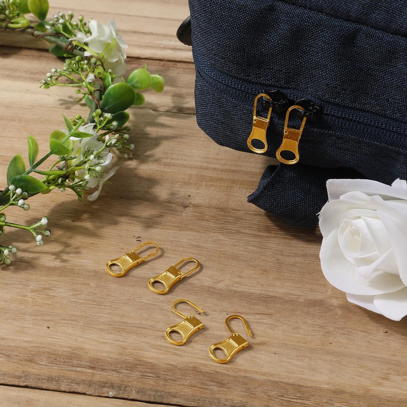 6pcs Zipper Pull Replacement, Detachable Zipper Pulls Zipper Replacement Zipper