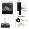 Youngtown 12888 High Torque Long Shaft Clock Movement Mechanism with