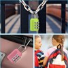 Udbrud Combination Lock, Pack of 6 3 Digit Combination Lock,