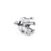 GZYF Motorcycle Crown Style Rear Seat Bolt Screw for Harley