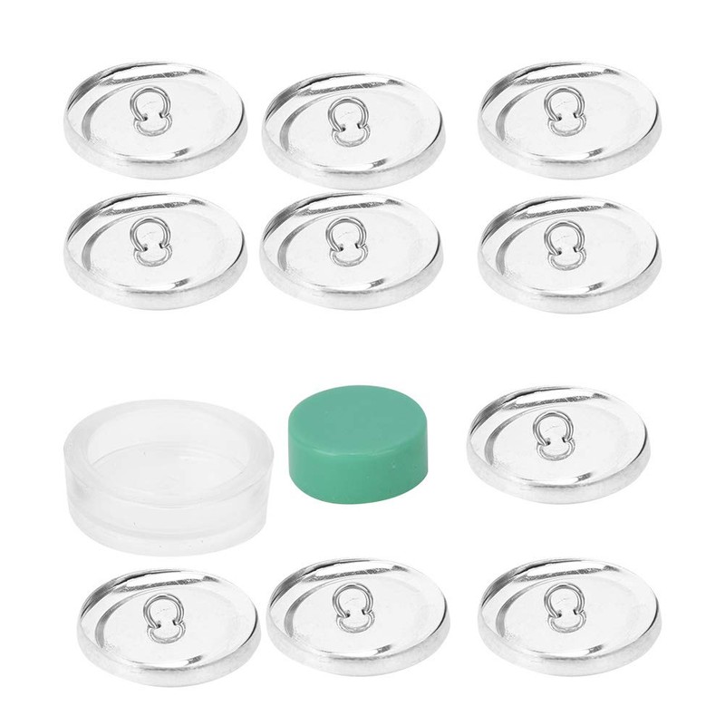 Watris Veiyi Cover Button Kit, Fabric Covered Button Kit, Flat