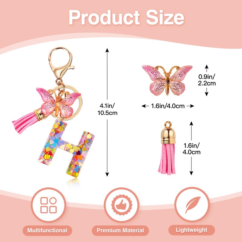 Lingdeer - Bolsa de maquillaje de lona con inicial para