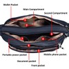 VOLGANIK ROCK RFID Purses for Women Fabric Nylon Multi Pocket