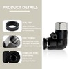 Bwintech 10 Pcs 4mm Tubing OD x 1/4" Female BSP