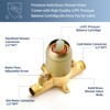 Shower Faucet Set Complete Shower Kit Dual Shower Head and